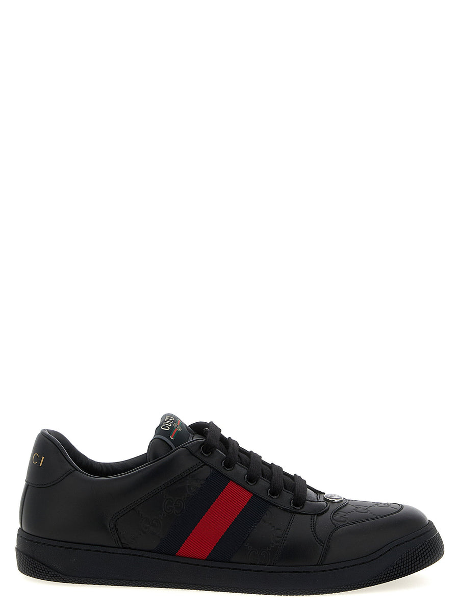 Gucci Screener Sneaker — Black