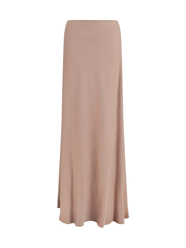 Fabiana Filippi 100% Lyocell skirt in beige
