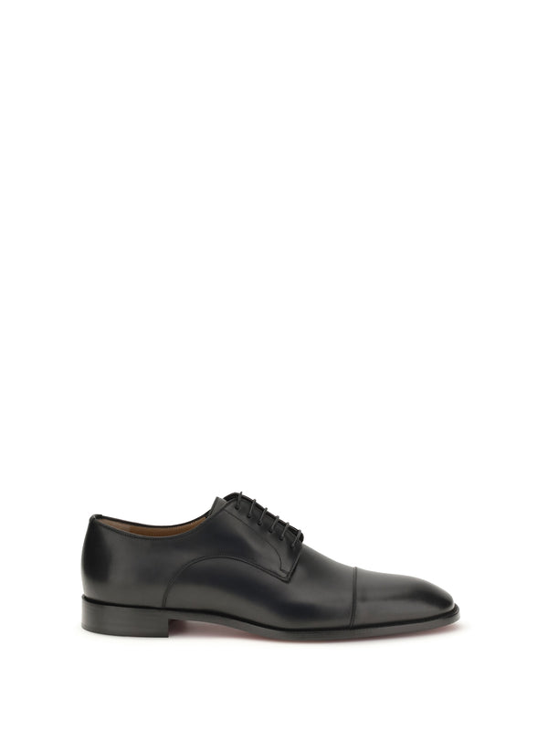 Oxford Lace-Up Shoes Greggo Black Leather Calf