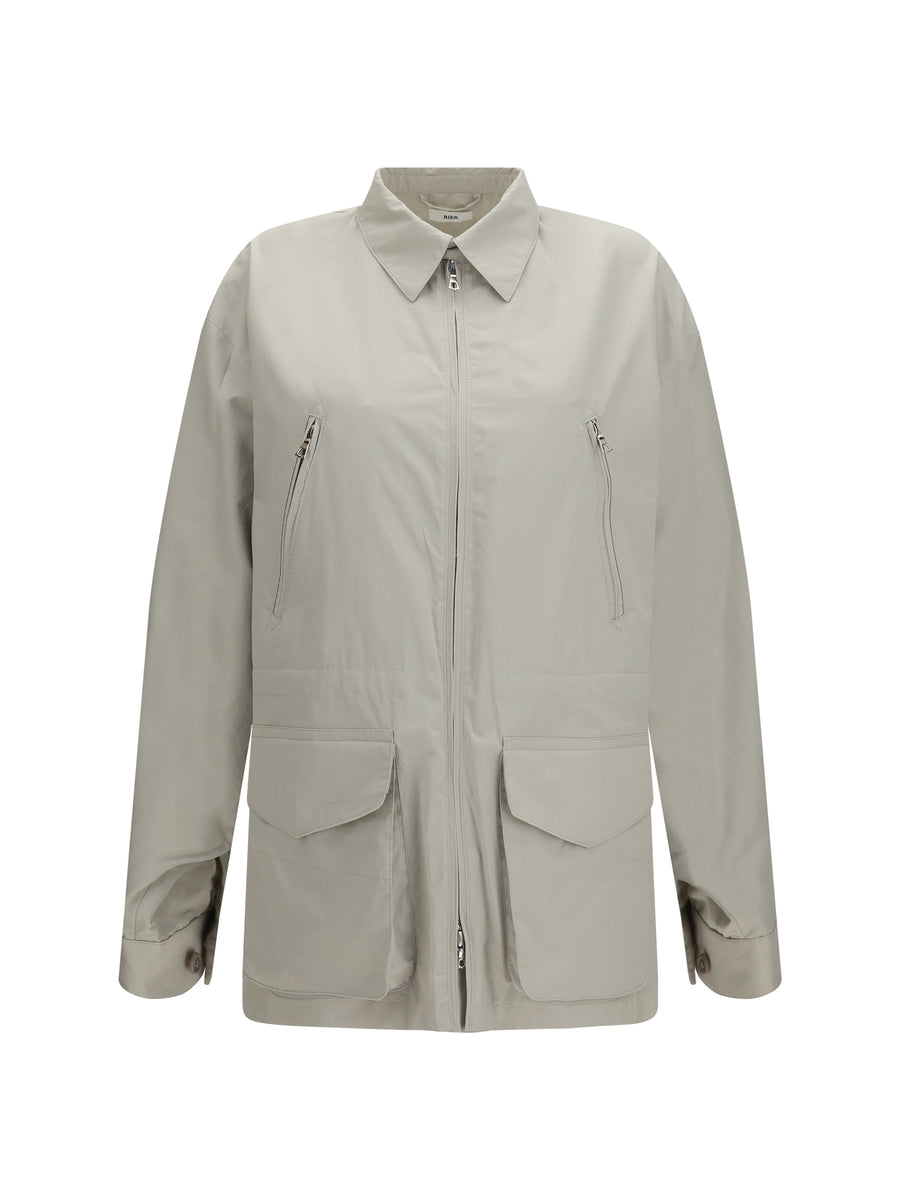 Cotton Jacket Light Grey Suit
