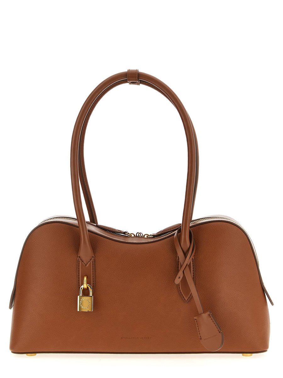 Stella Mccartney Ryder Shoulder Bag — Cognac
