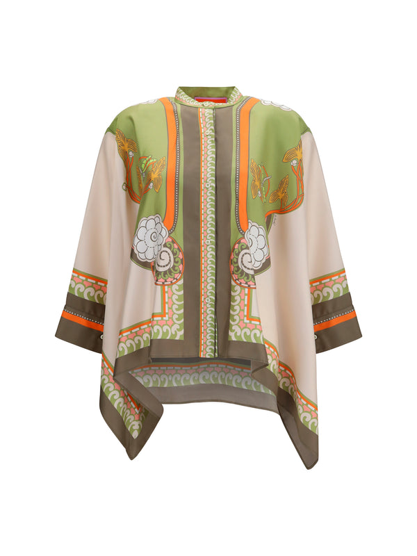 La Double J 100% Silk shirt in multicolor