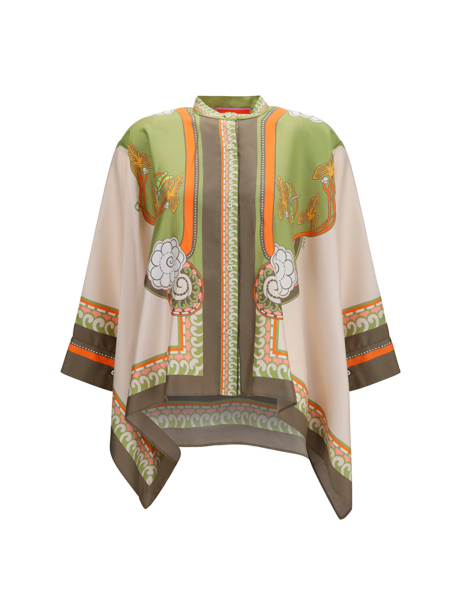 La Double J 100% Silk shirt in multicolor