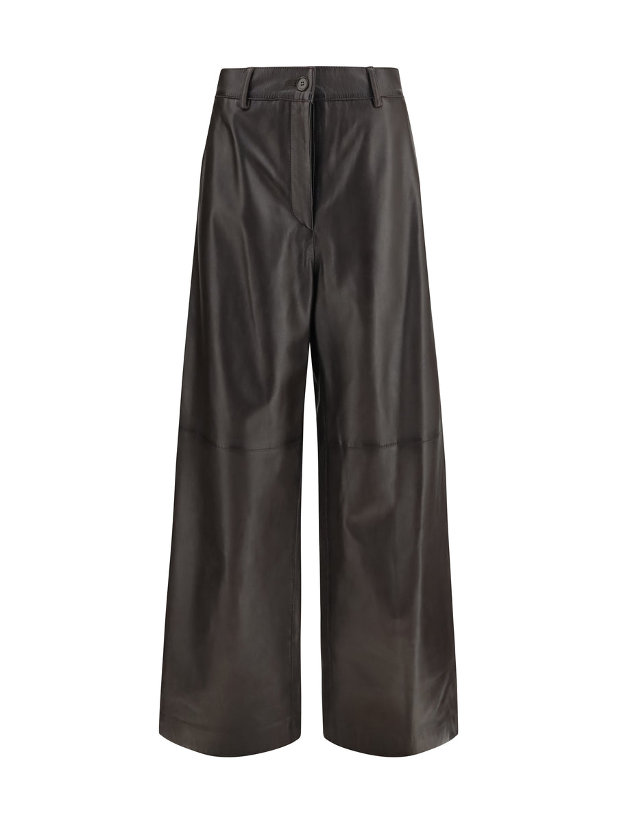 Leather Pants Testa Di Moro