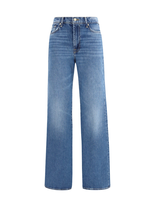 7for 99% Cotton; 1% Elastane jeans in blue