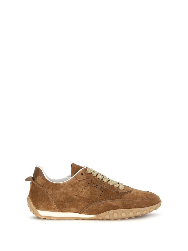 Tod's Upper: 100% Suede; Sole: 100% Rubber sneaker in brown