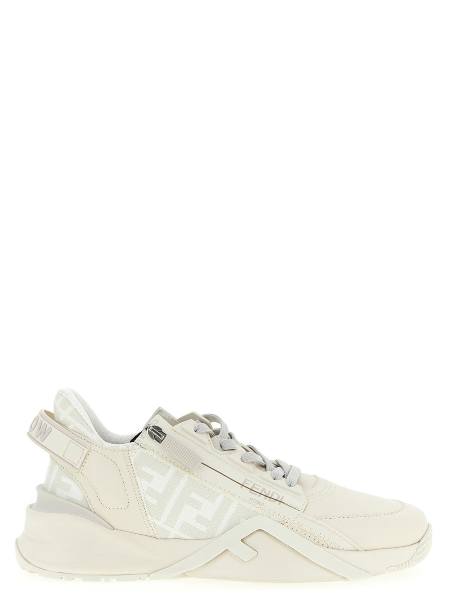 Fendi Flow Sneakers — White