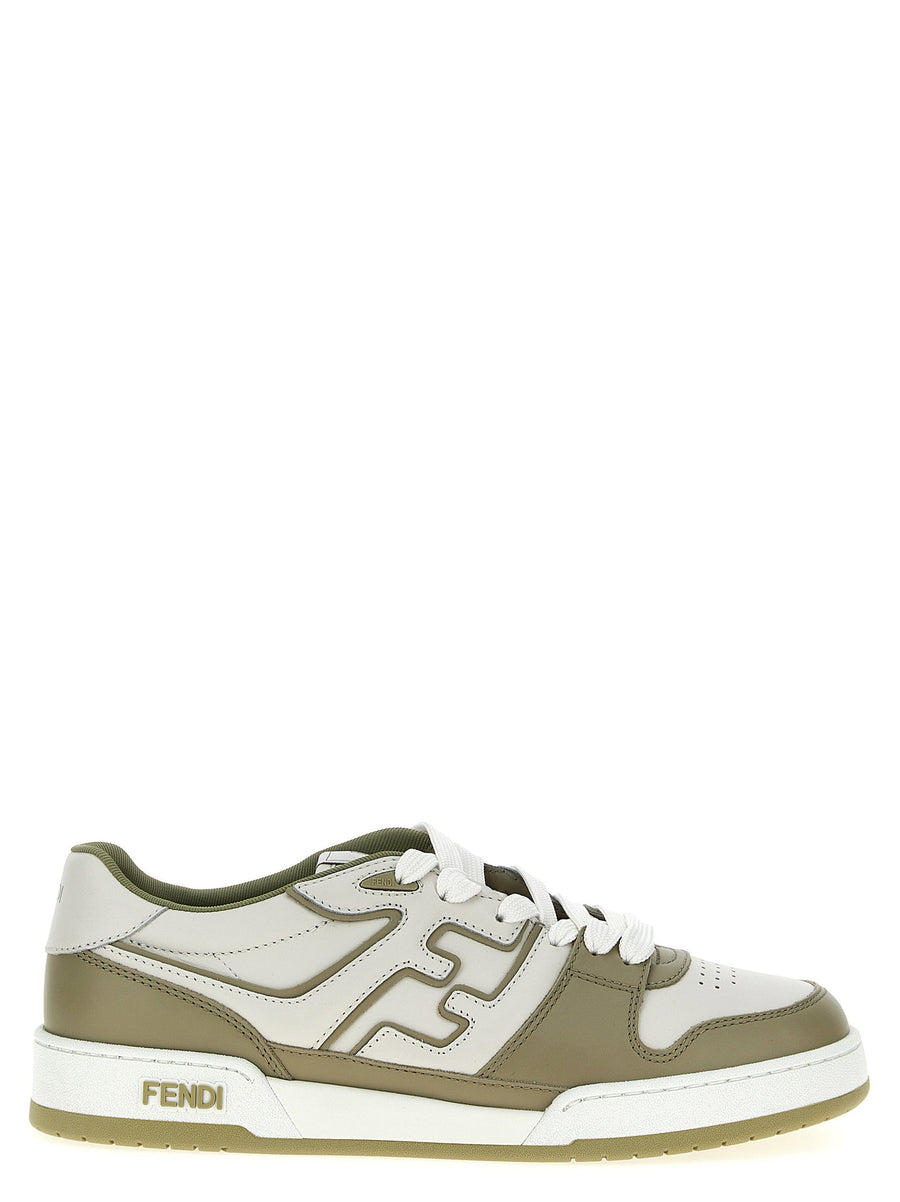 Fendi Match Sneaker — Olive