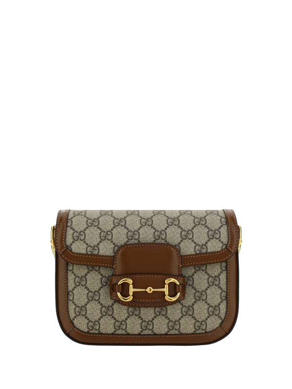 Gucci 60% Polyurethane shoulder bag in beige