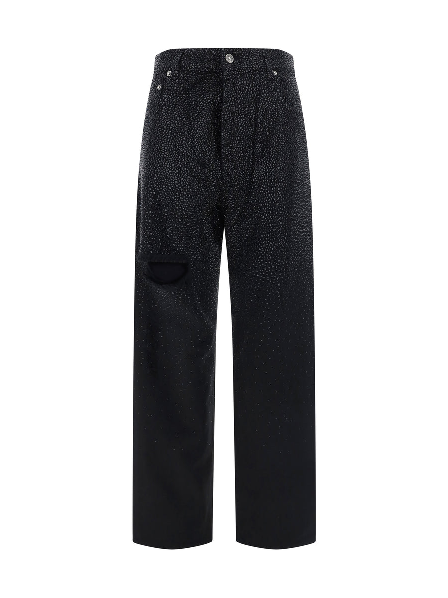 Golden Goose 100% Cotton jeans in black