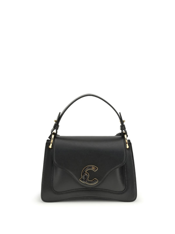 Coccinelle 100% calf leather (Bos taurus) shoulder bag in black