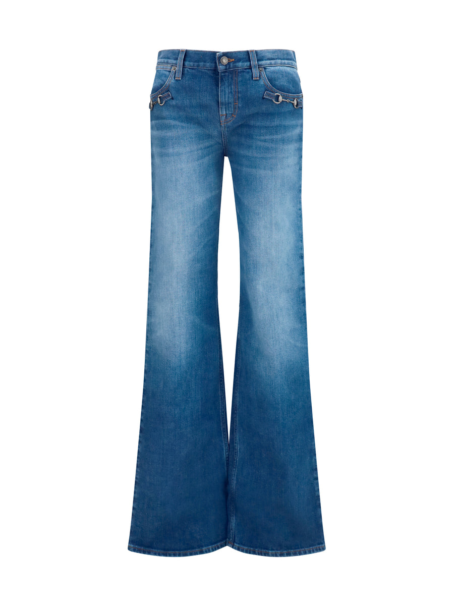 Gucci 100% Cotton jeans in blue