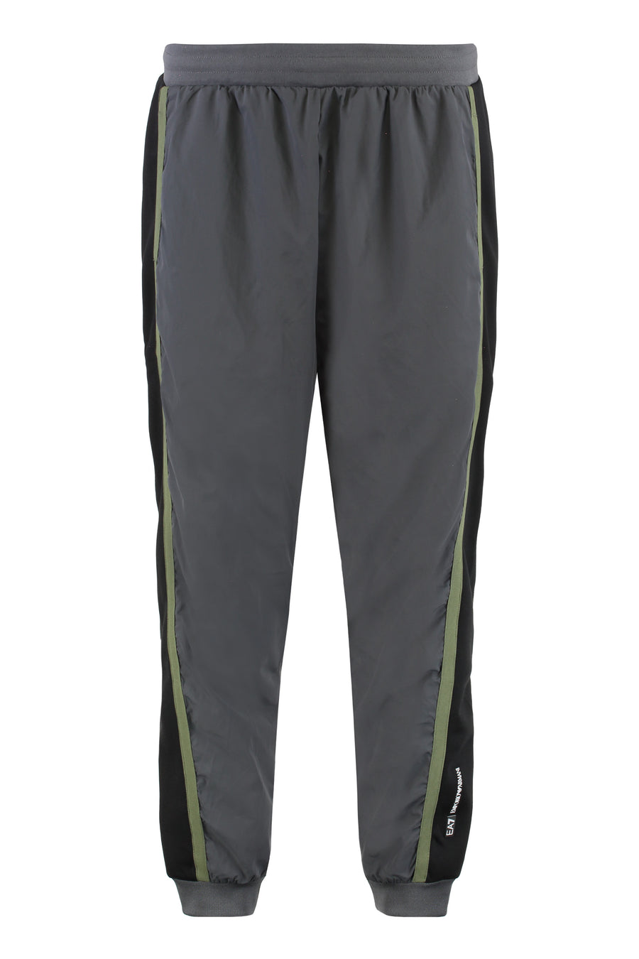 Track Pants Techno Fabric Grey Polyester