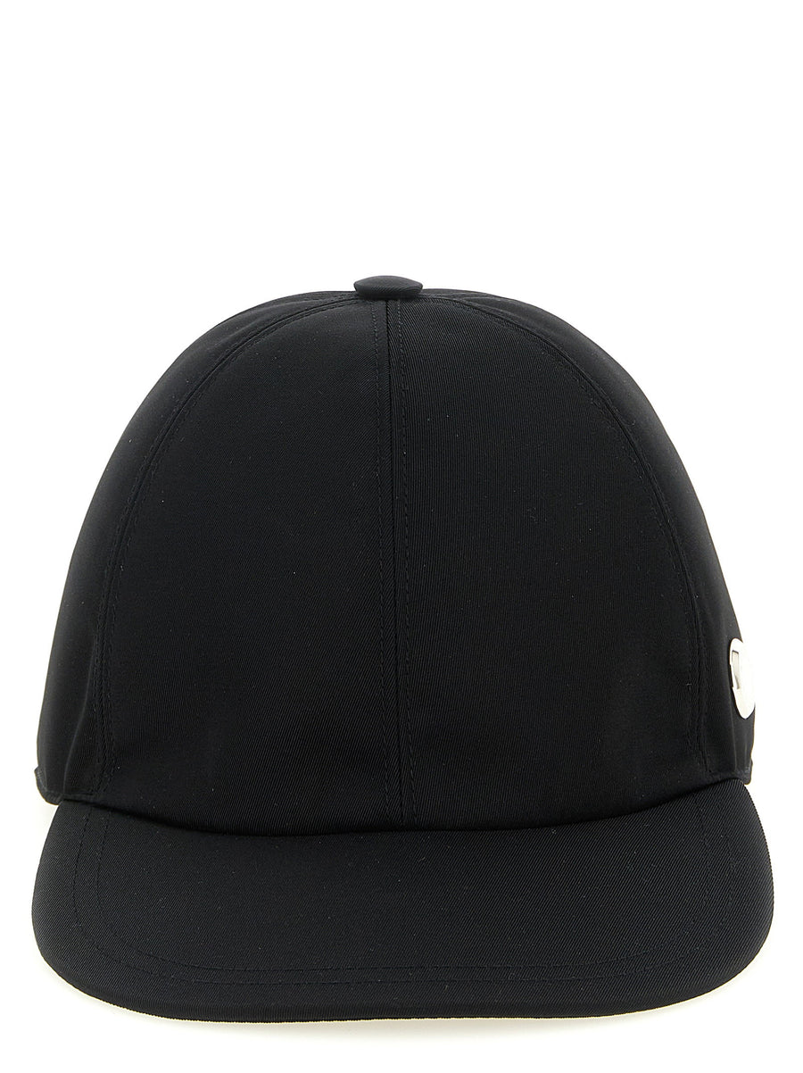 Stella Mccartney Econyl regenerated nylon baseball cap in black