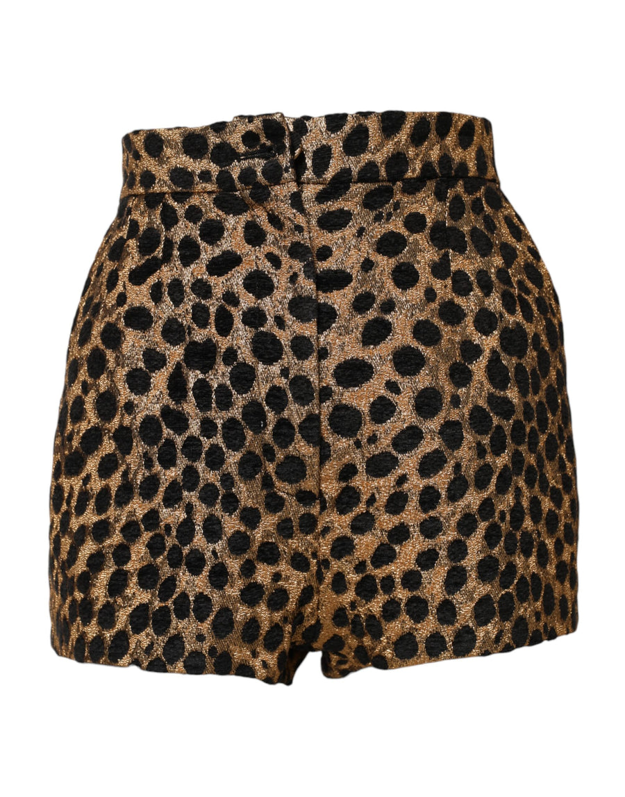 Dolce & Gabbana 94% Polyester shorts in brown