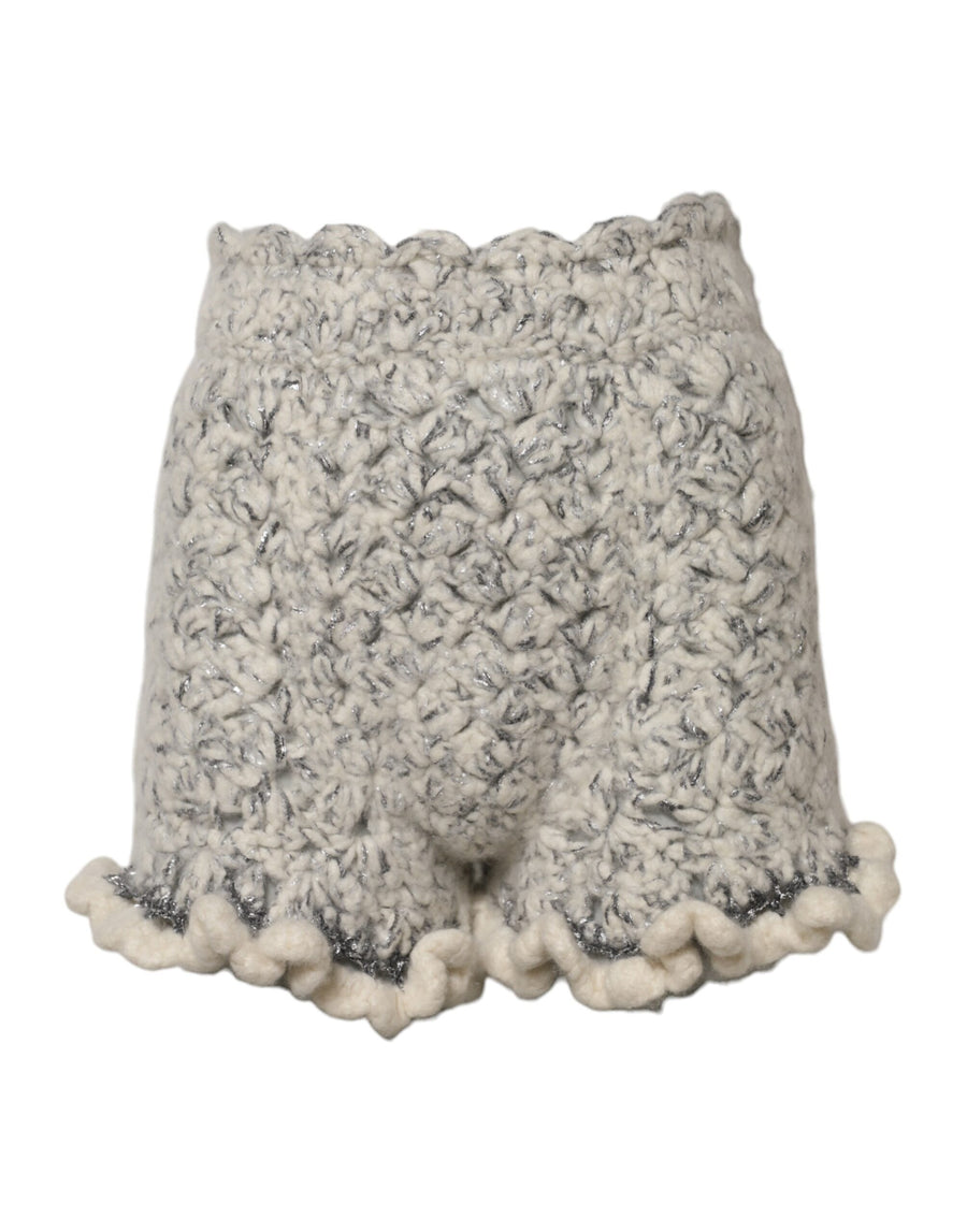 Dolce & Gabbana 65% Cashmere shorts in white