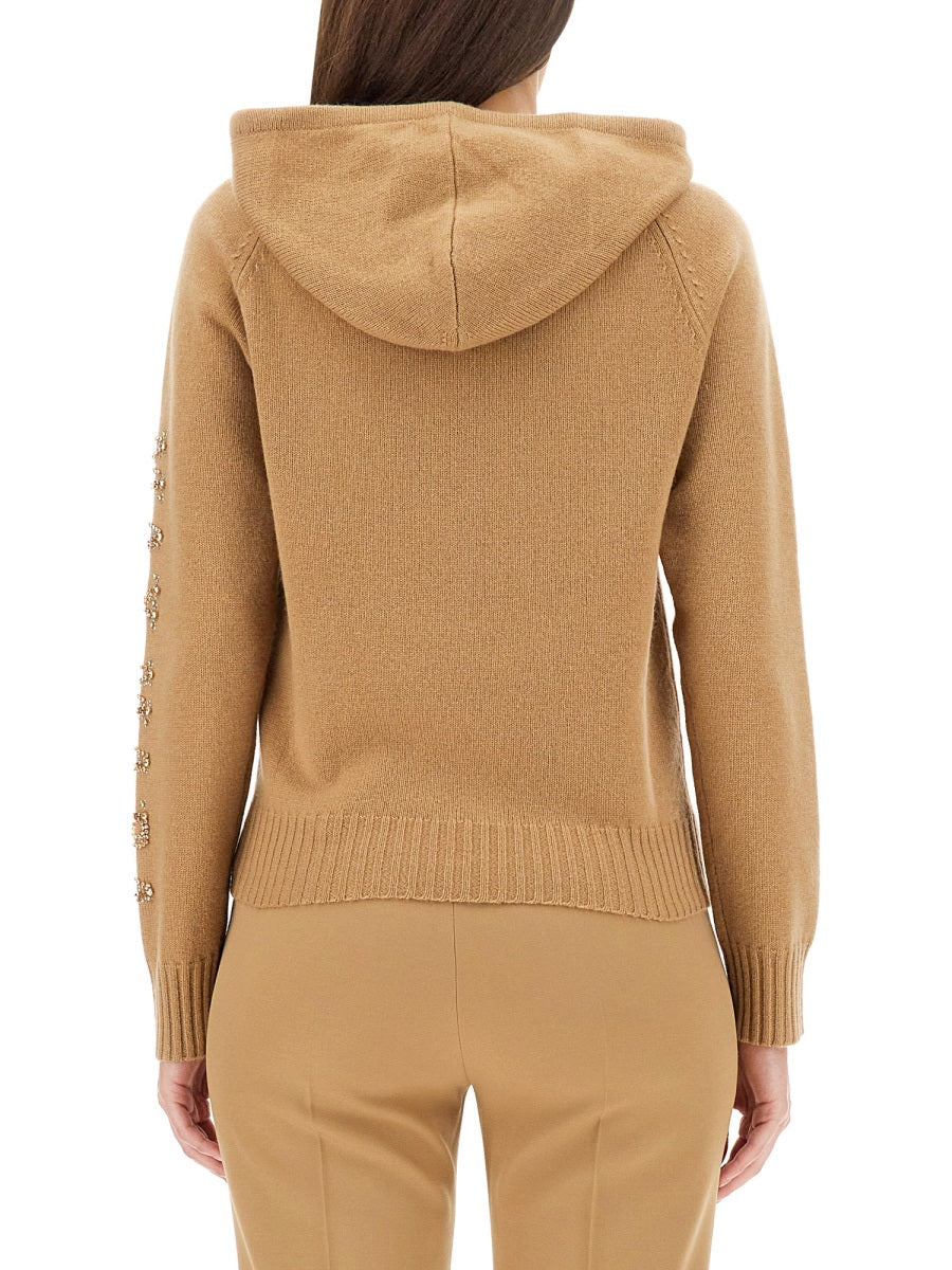Sweatshirt Ananas Beige Wool Jumpers