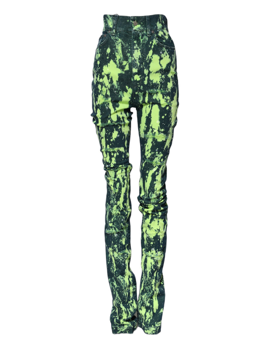 Dolce & Gabbana 100% Cotton jeans in green