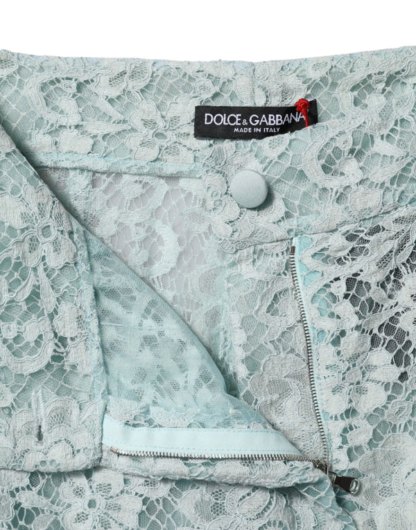 Dolce & Gabbana 51% Cotton trousers in green