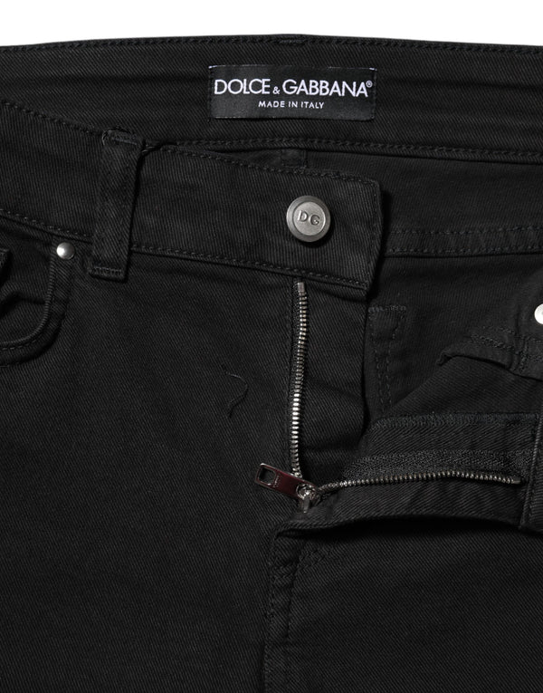 Dolce & Gabbana 98% Cotton jeans in black