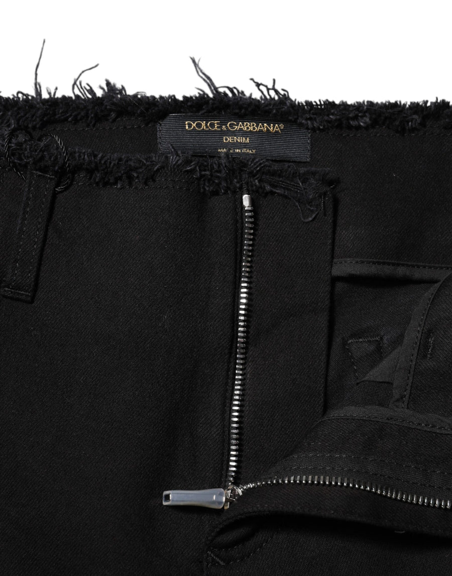 Dolce & Gabbana 100% Cotton jeans in black