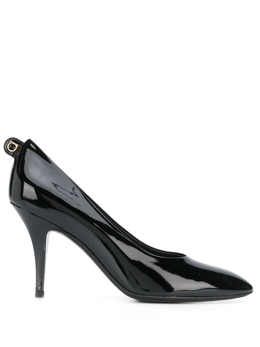 Ferragamo Patent leather pumps in black
