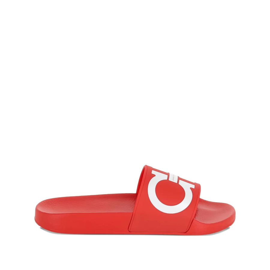 Ferragamo slide in red