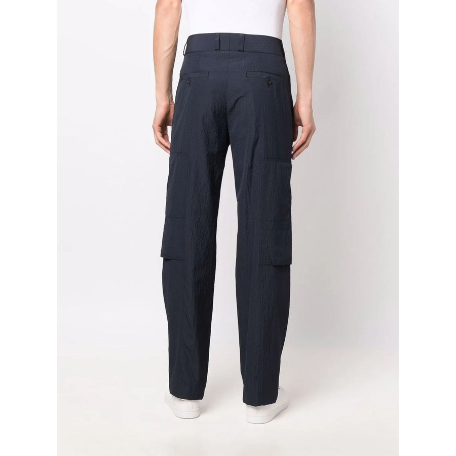 Ferragamo Cotton cargo pants in navy