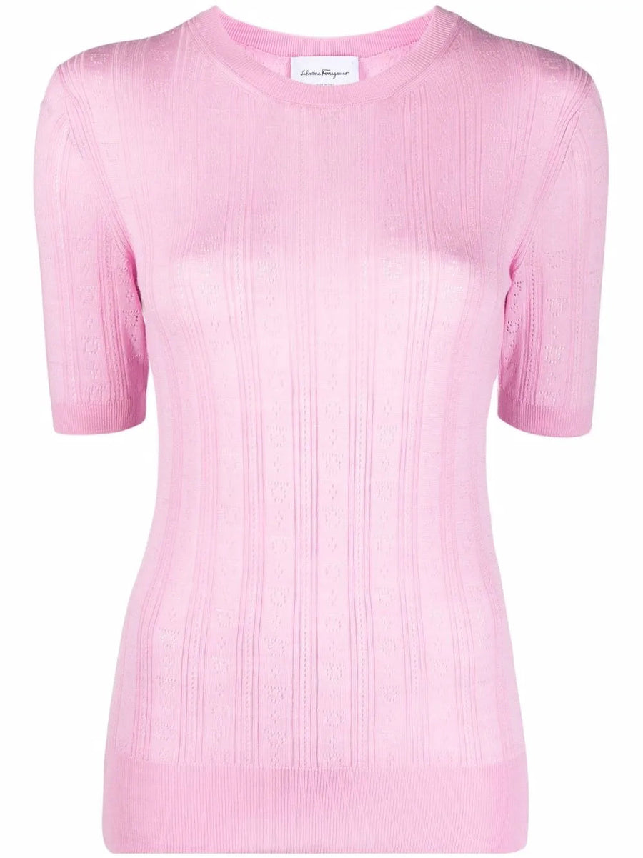 Ferragamo sweater in pink