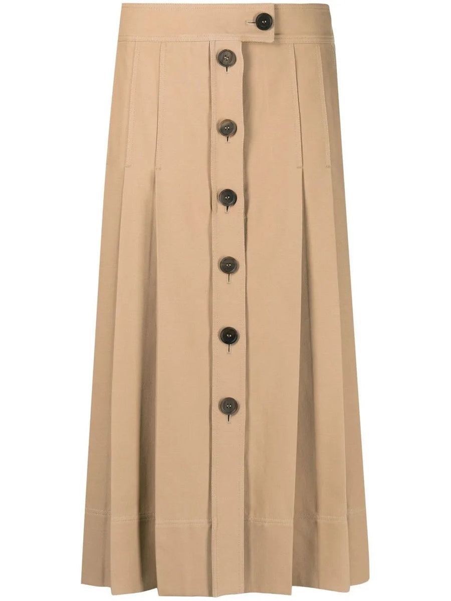 Ferragamo Cotton skirt in beige