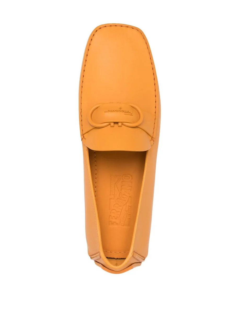 Ferragamo Calf leather loafer in orange