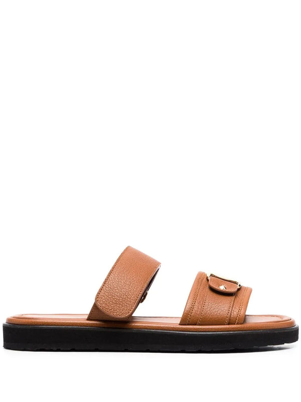 Ferragamo Calf leather sandals in brown
