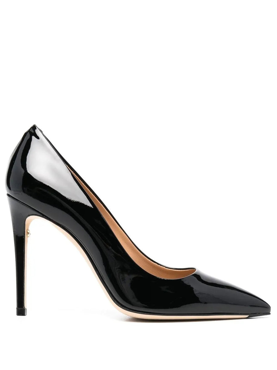 Ferragamo Patent leather pump in black