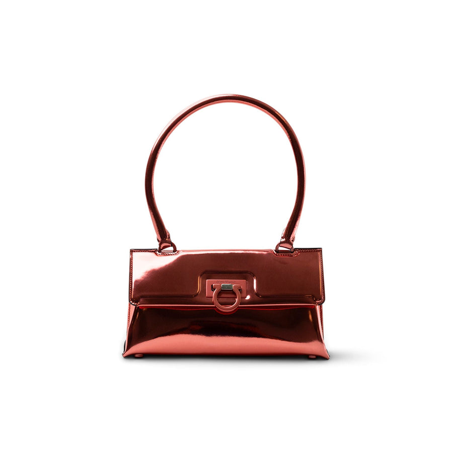 Ferragamo shoulder bag in red