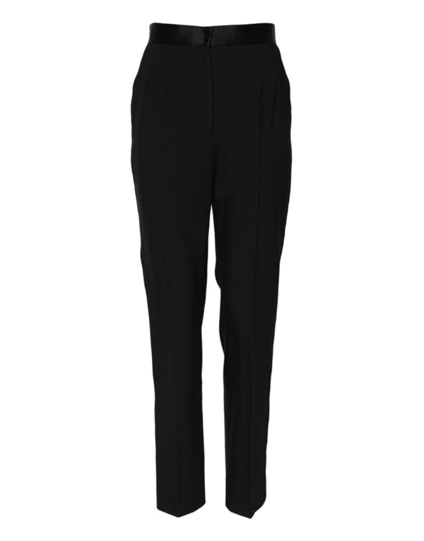 Dolce & Gabbana 79% Virgin Wool trousers in black
