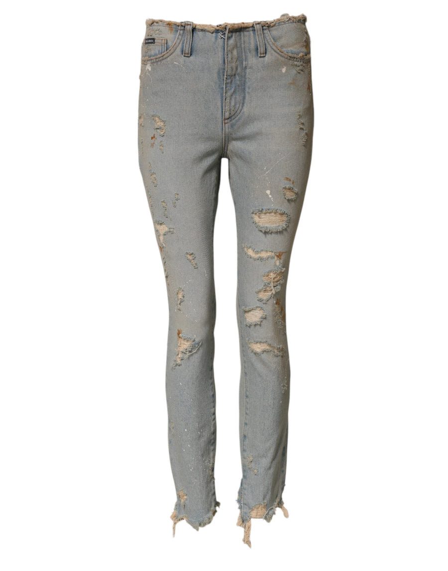 Dolce & Gabbana 99% Cotton 1% Elastane jeans in blue