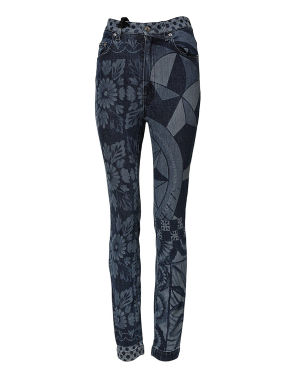 Dolce & Gabbana 98% Cotton 2% Elastane jeans in blue
