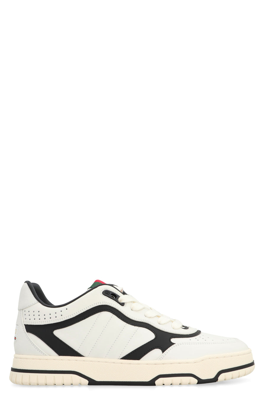 Gucci Re-Web Low-Top Sneakers White Calf Trainers