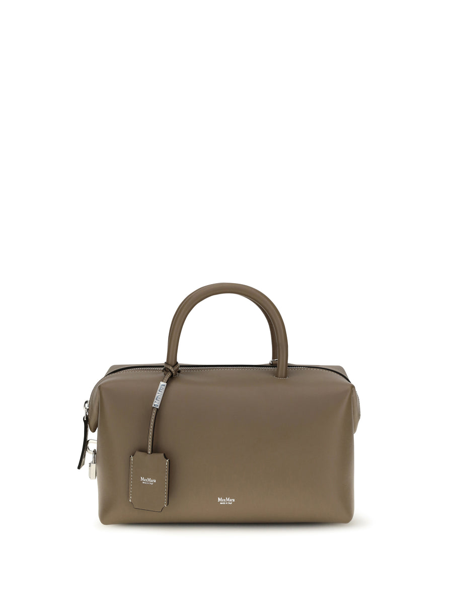Holdall Leather Handbag Clay Calf Bos Taurus Handbags