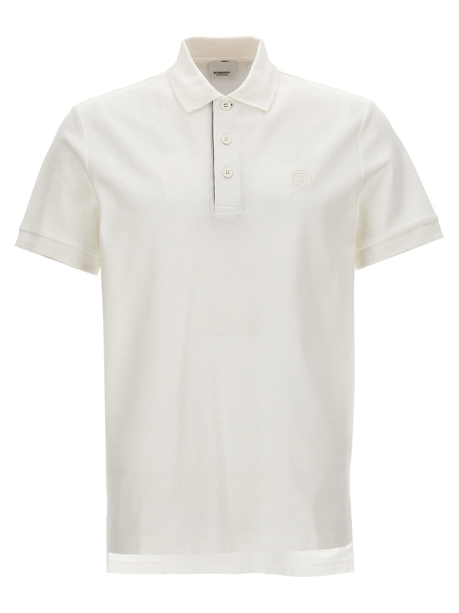 Burberry Eddie Polo Shirt — Cream