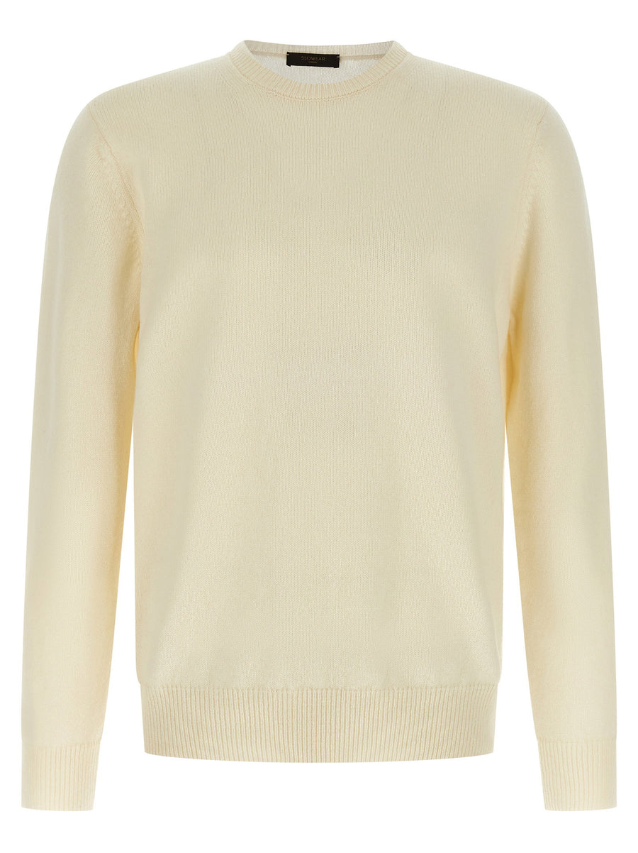 Zanone Giro Sweater — Cream