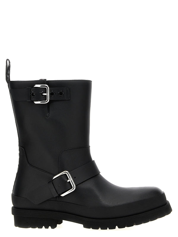 حذاء بوت Stella Mccartney إبزيم-حمّالة Vegea — أسود