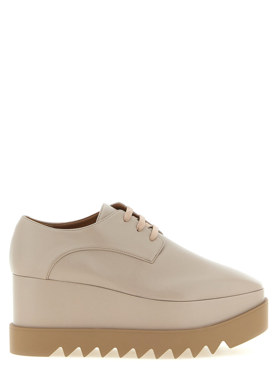 Stella Mccartney Elyse Platform Oxford — Beige
