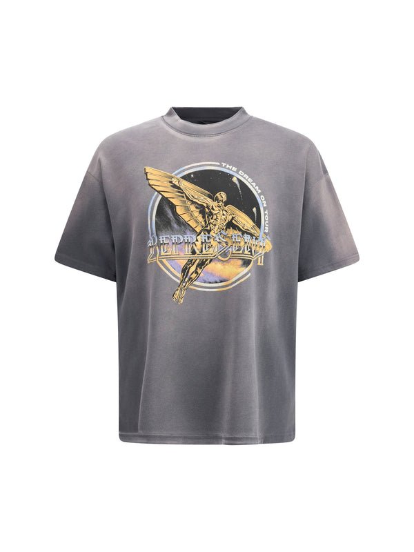Represent 100% Cotton t-shirt in gray