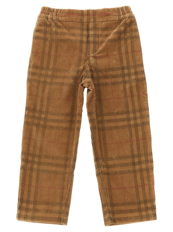 حذاء Burberry Titan Cord بنطلون — بني تان