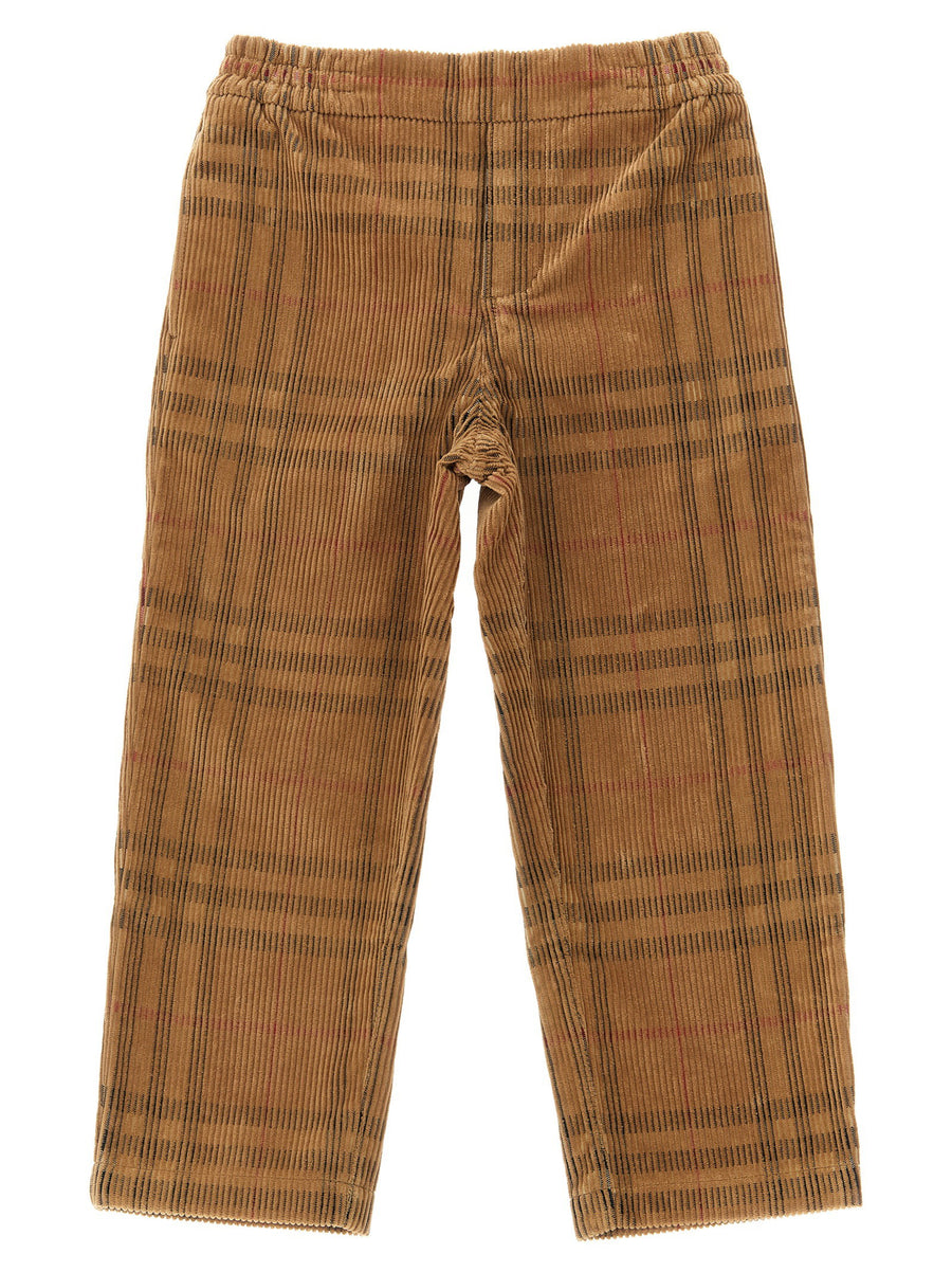 حذاء Burberry Titan Cord بنطلون — بني تان