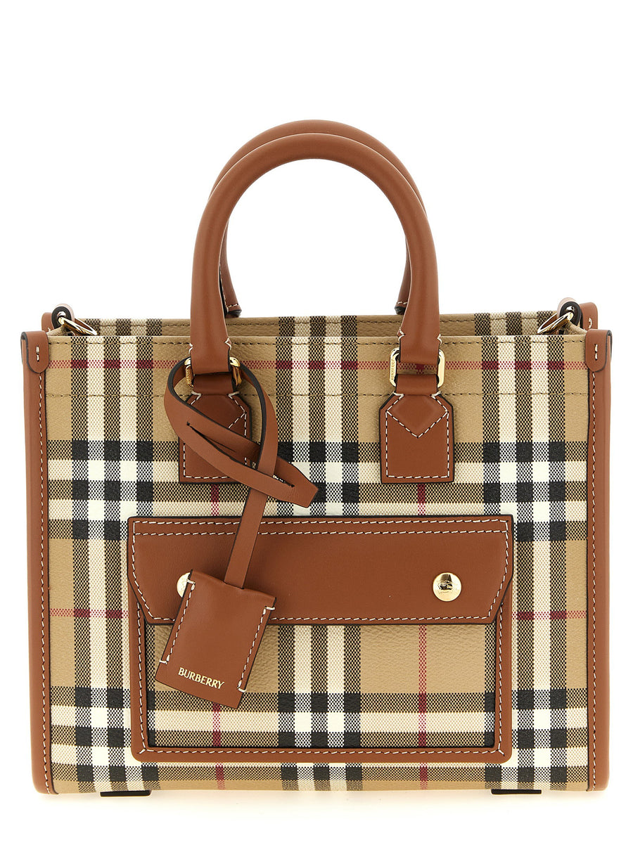 حقيبة فريا ميني — كونياك Burberry