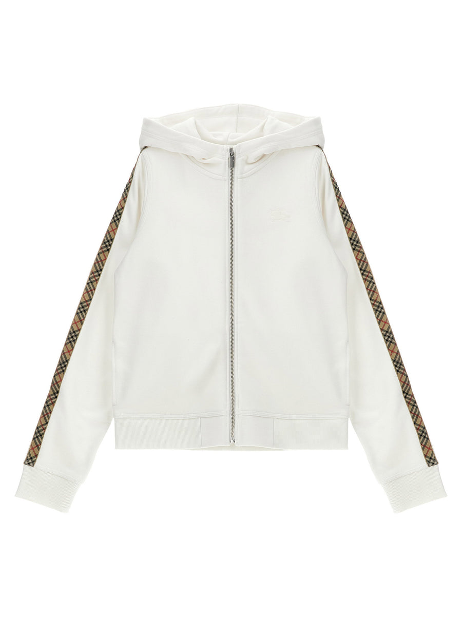 Burberry Elin Hoodie — Cream