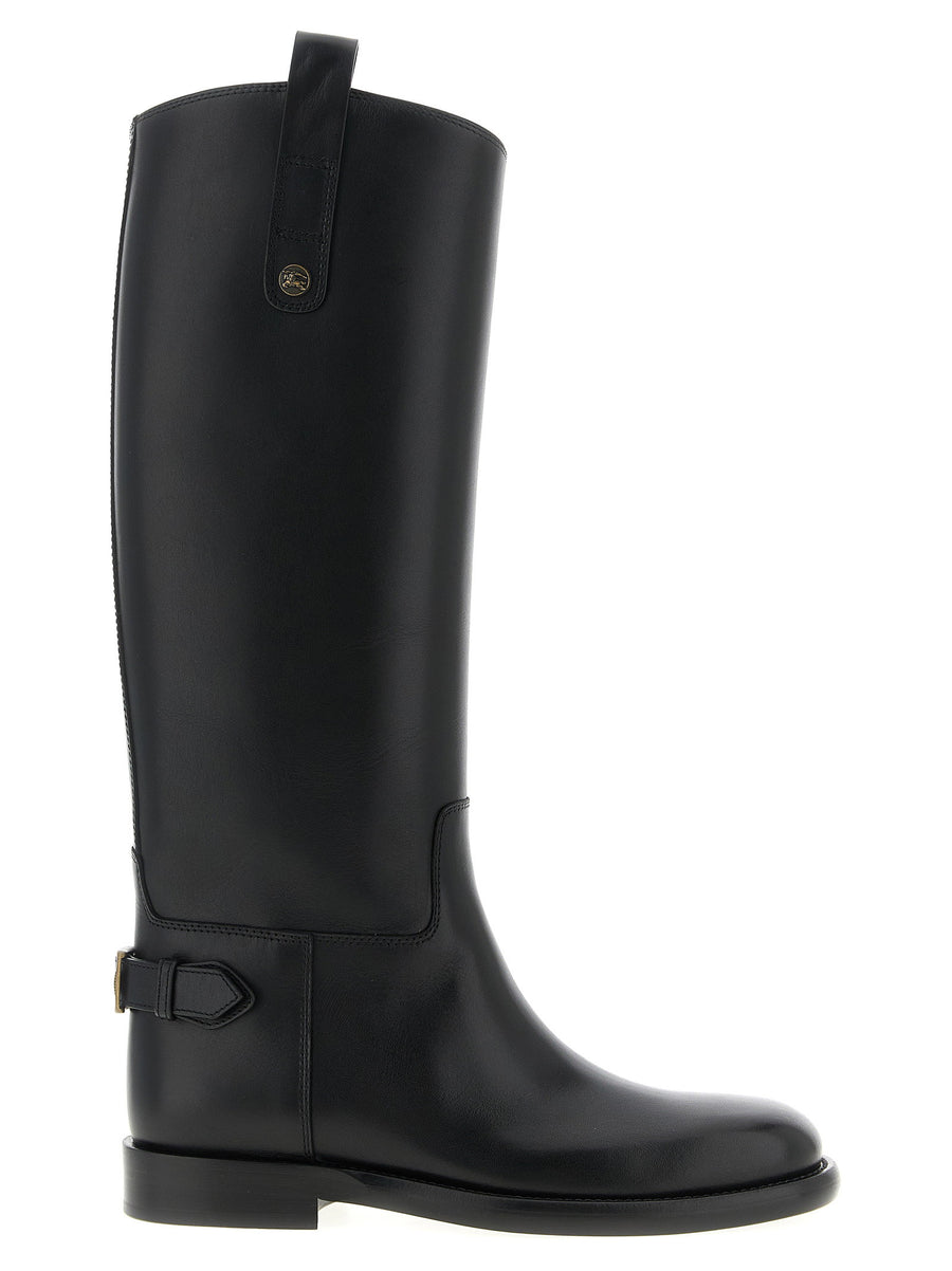 Burberry Cavalier Boot — Black