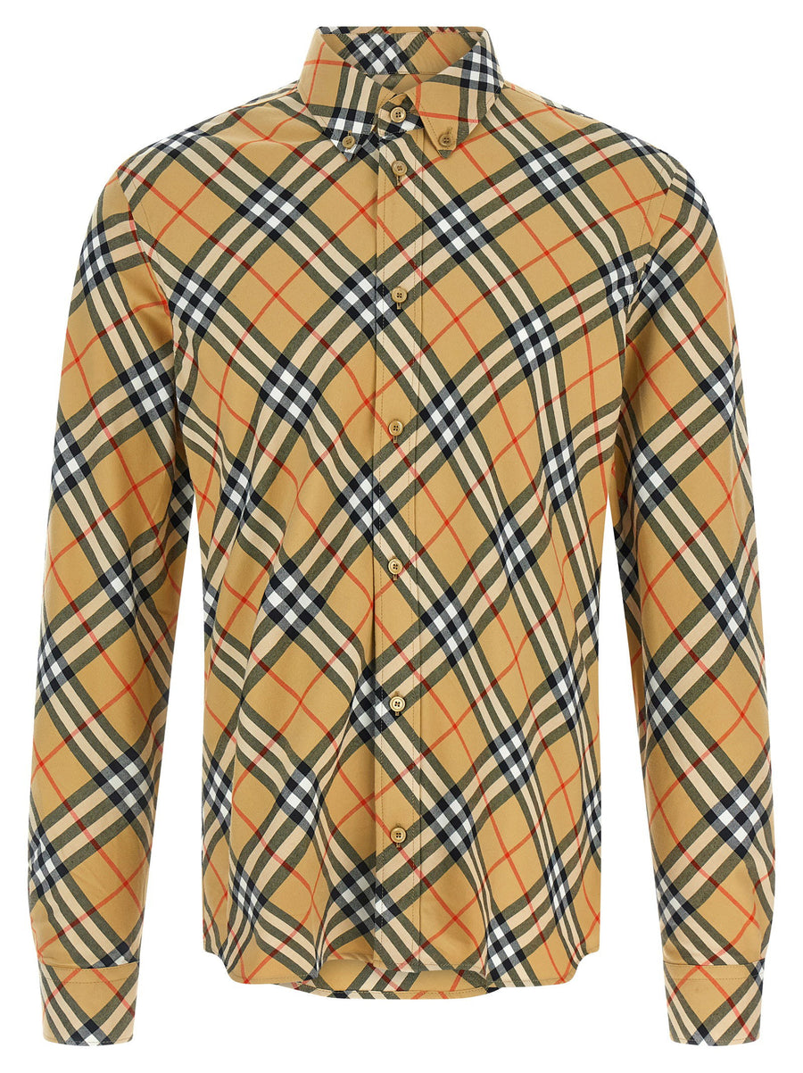 Burberry Roan Shirt — Beige